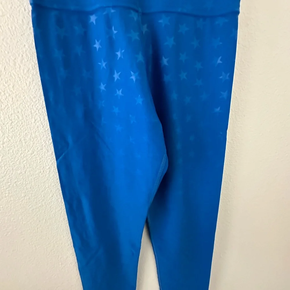 Carbon38 Blue Leggings - Picture 1 of 3